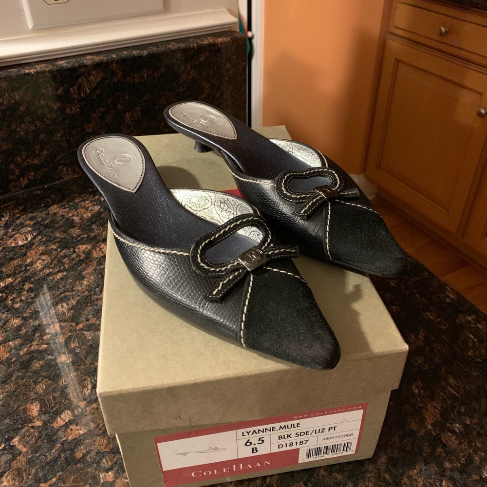 Cole Haan Luanne Mule in Black